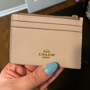 Coach Mini Skinny ID Case - EUC